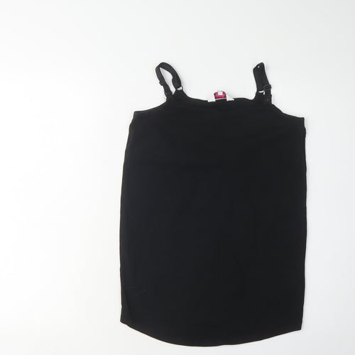 Red Herring Women’s Black Maternity Tank, Size 10