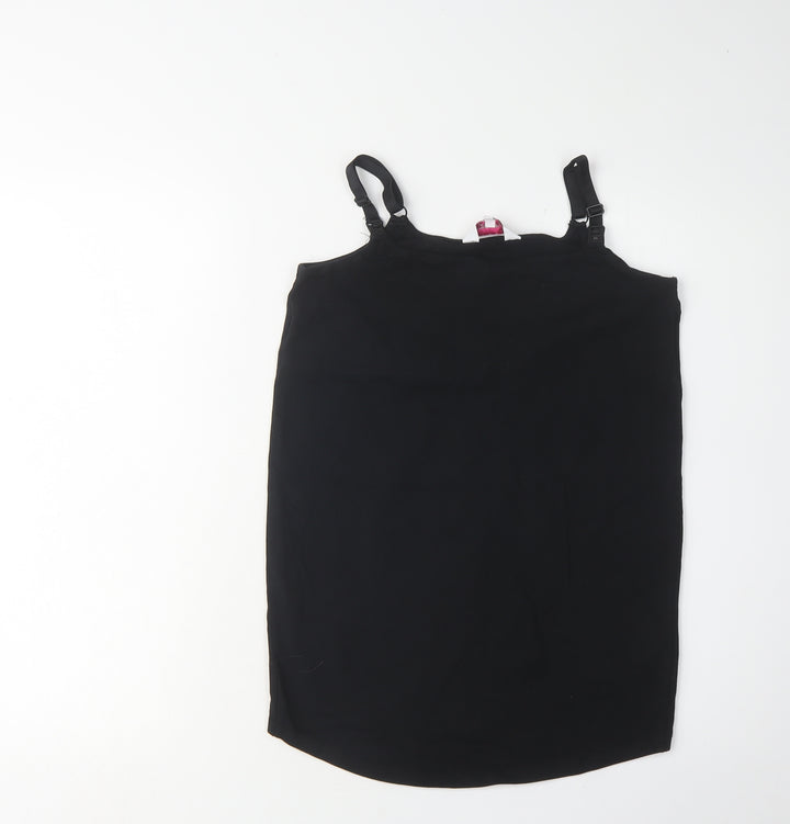 Red Herring Women’s Black Maternity Tank, Size 10