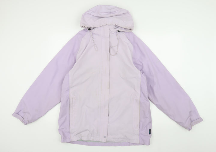 Regatta Women's Purple Waterproof Hooded Jacket Size 12