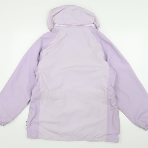Regatta Women's Purple Waterproof Hooded Jacket Size 12