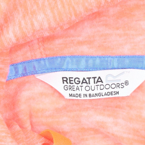 Regatta Girls Orange Hoodie, Size 11-12, Casual & Stylish