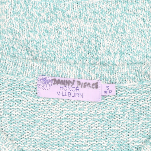 Honor Millburn Women's Green Cable-Knit Cardigan S