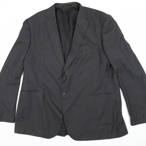Moss Esq Men's Grey Suit Jacket Size 54L