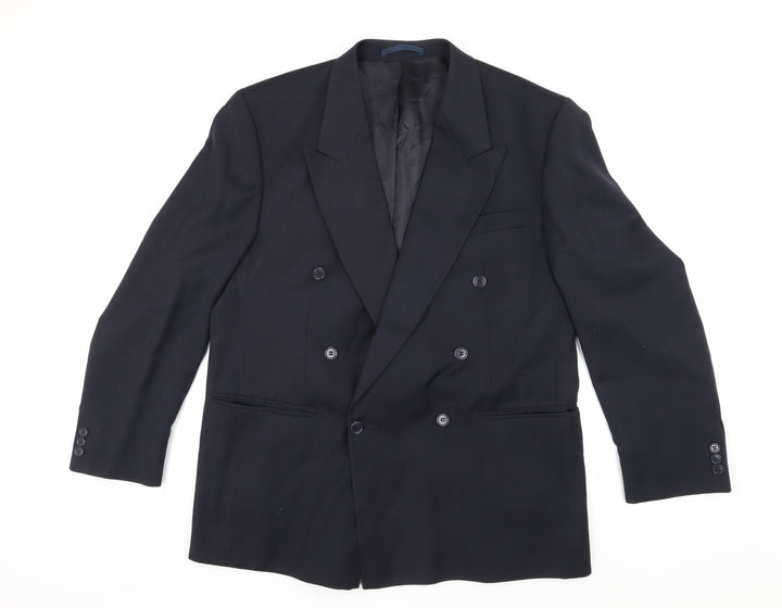 Pierre Cardin Men's Blue Wool Blazer 42 R Formal Jacket