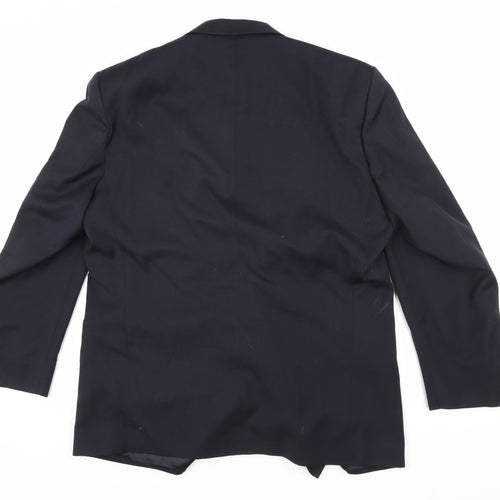 Pierre Cardin Men's Blue Wool Blazer 42 R Formal Jacket