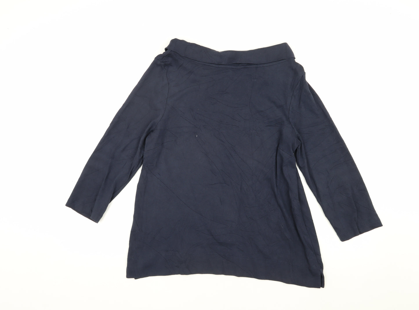 Laura Ashley Blue Women’s Collared Top Size 12