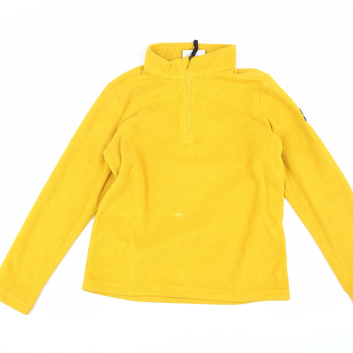TOG24 Boys Yellow Fleece 1/2 Zip Sweatshirt 12-13 Years