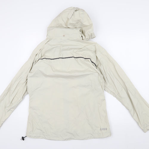 Lowe alpine Women's Beige Anorak Jacket, Size L, Hooded & Zip