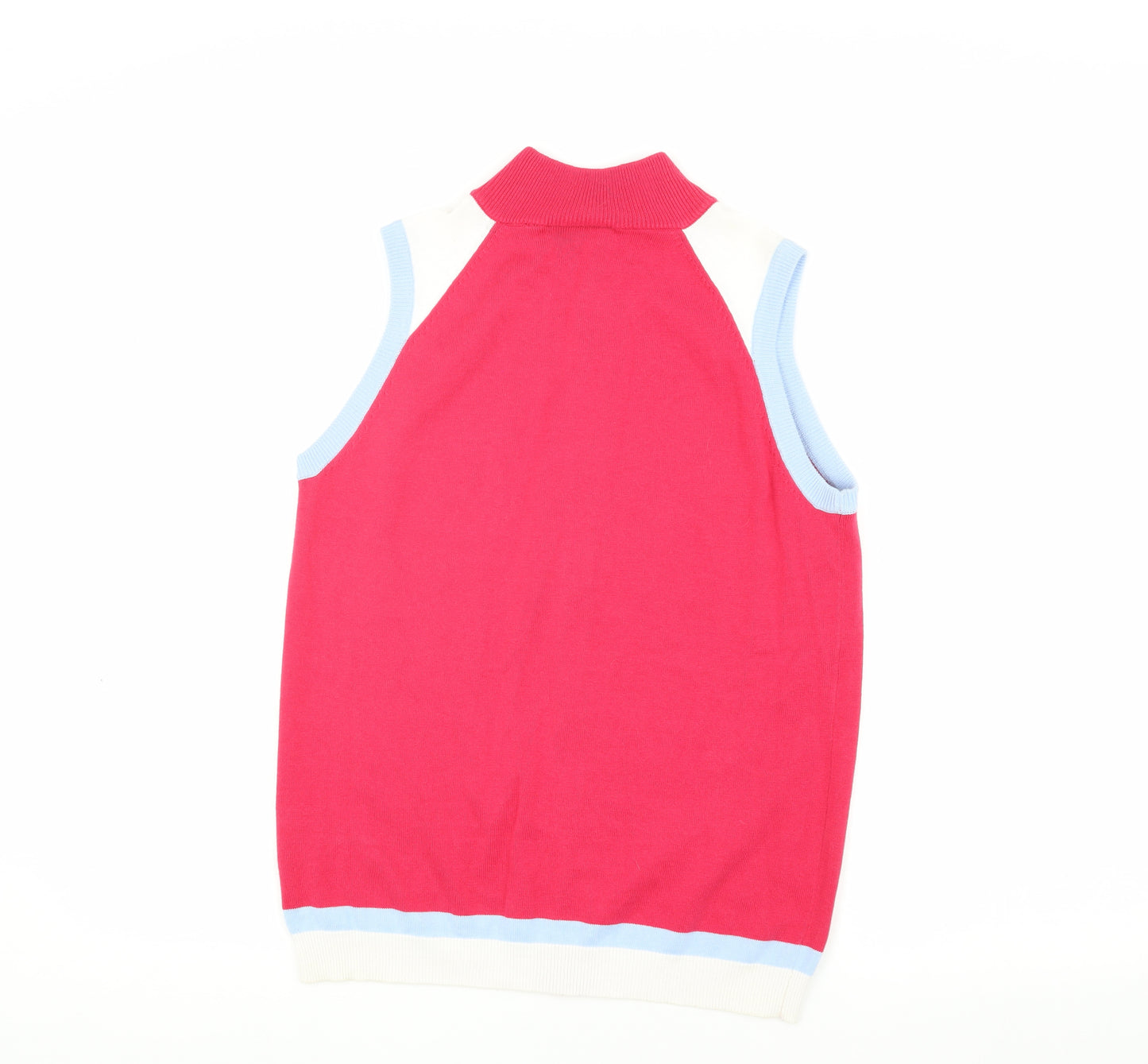 Glenmuir Women's Red Sleeveless Waistcoat S Casual