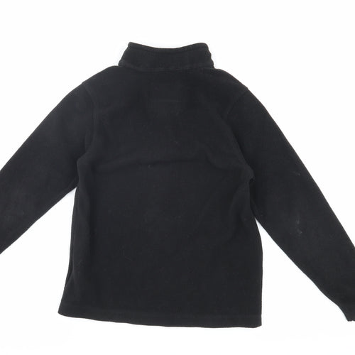 Regatta Boys Black Fleece Pullover Hoodie Age 9-10