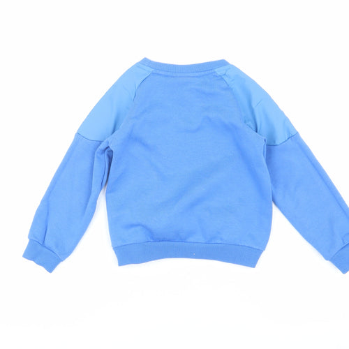 McKenzie Boys Blue Pullover Sweatshirt, Age 8-9 Years, Casual