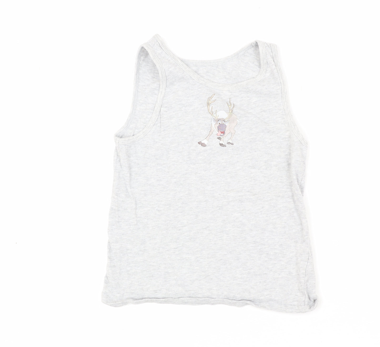 Frozen Girls Grey Tank Top 6-7 Years