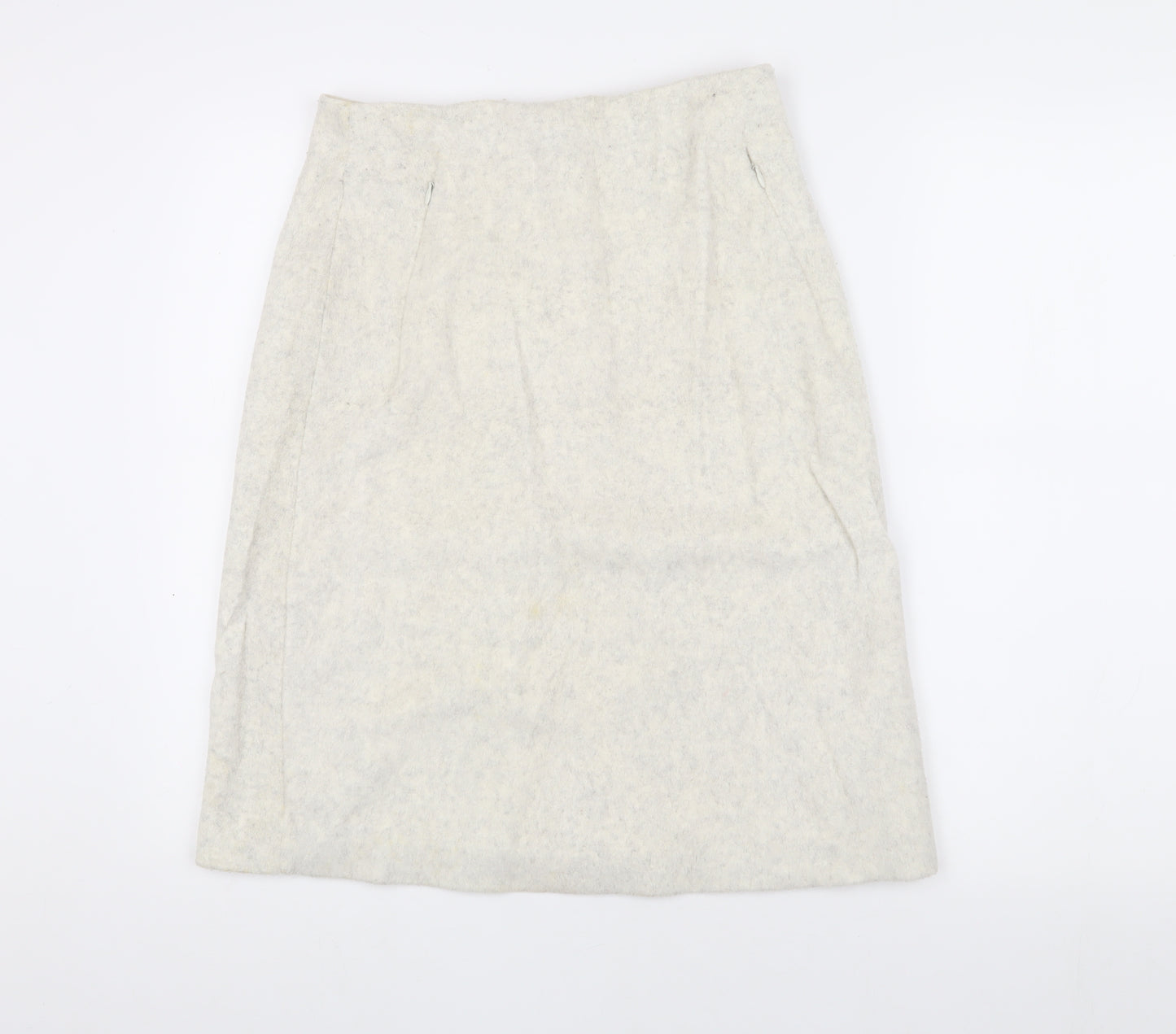 Armani Exchange Women’s Ivory Pencil Skirt - M