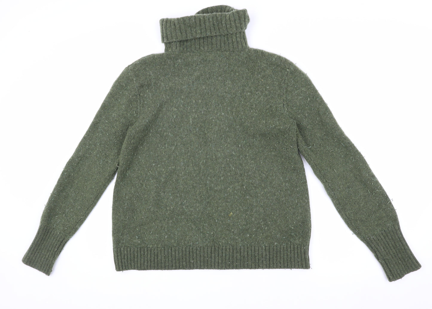 Seasalt Cornwall Women's Green Roll Neck Jumper Size 10
