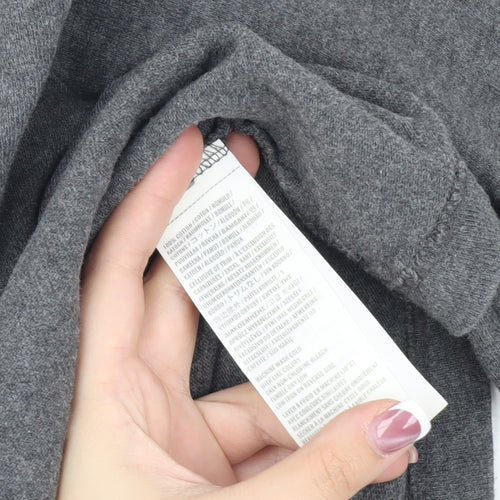 Hollister Men's Grey Pullover Sweatshirt S