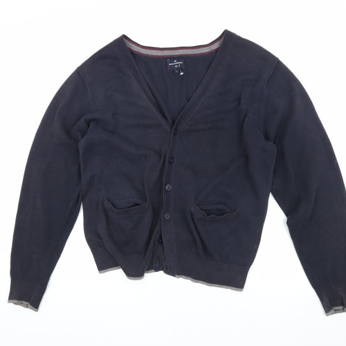 Marks and Spencer Men's Black Cardigan Large