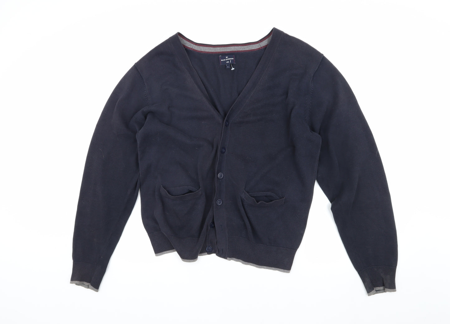 Marks and Spencer Men's Black Cardigan Large