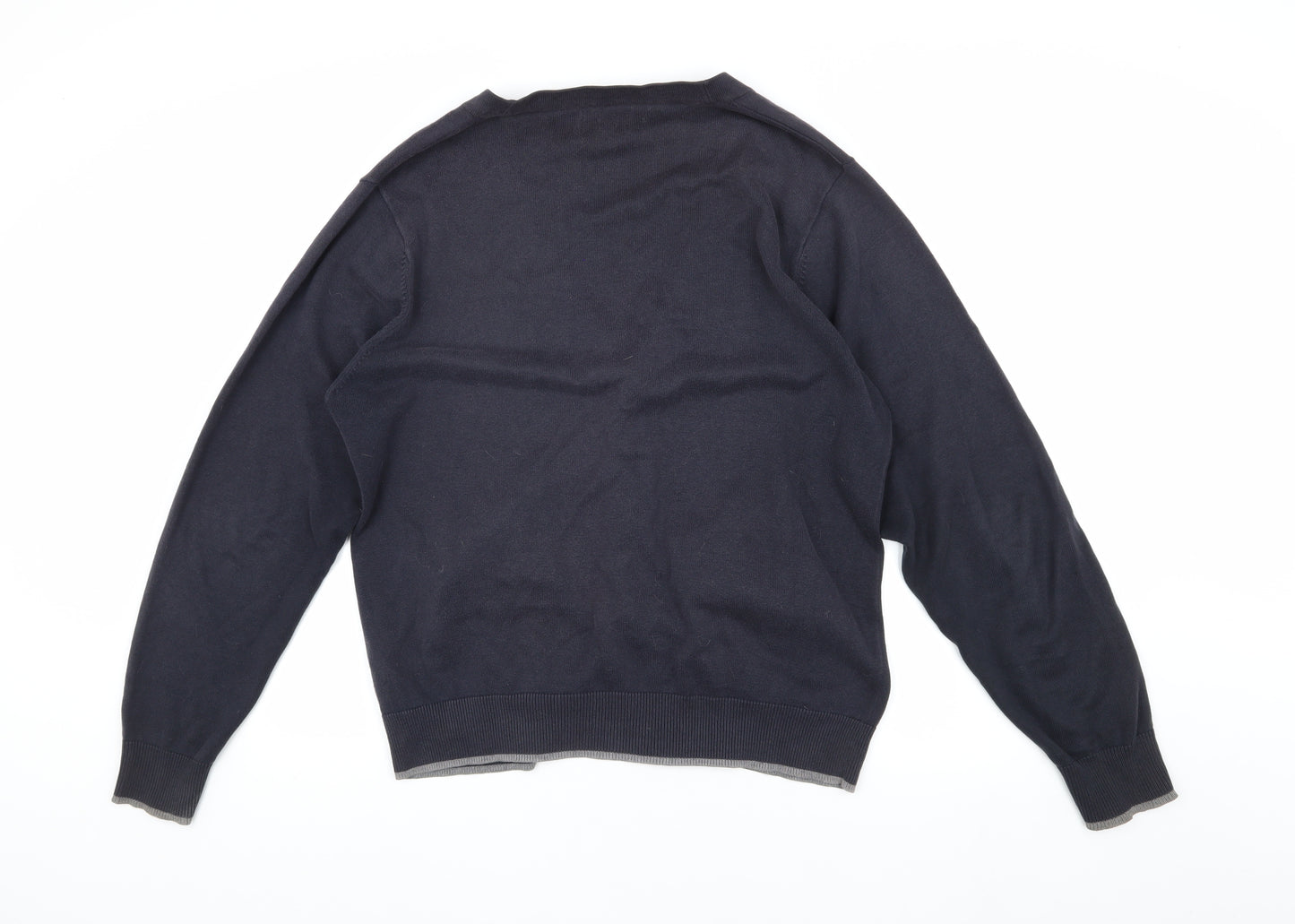 Marks and Spencer Men's Black Cardigan Large