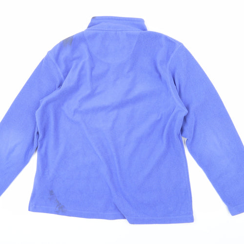 Regatta Women's Blue Fleece Pullover Sweatshirt Size 14