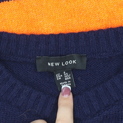 New Look Women's Multicoloured XS Pullover