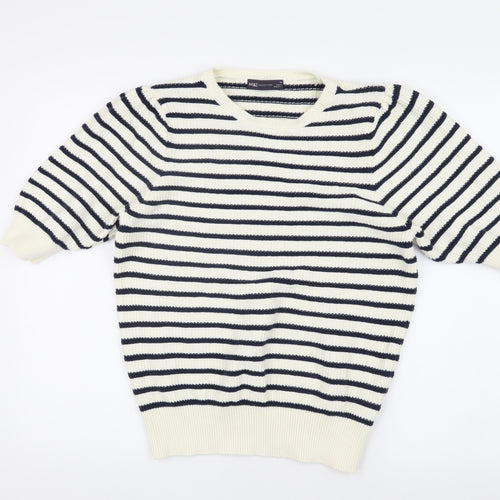 Marks and Spencer Women's Striped Pullover Jumper Size 14