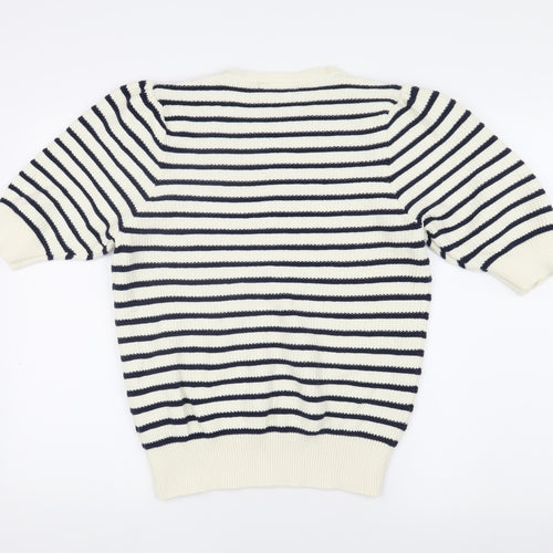 Marks and Spencer Women's Striped Pullover Jumper Size 14
