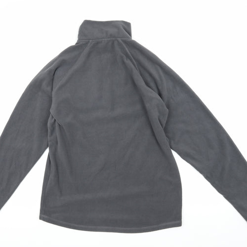OEX Men's Grey Fleece Pullover Sweatshirt, M