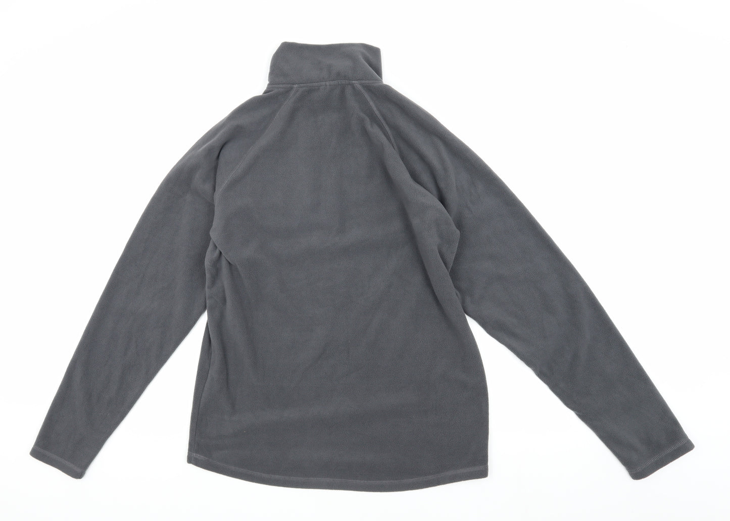 OEX Men's Grey Fleece Pullover Sweatshirt, M