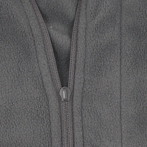 OEX Men's Grey Fleece Pullover Sweatshirt, M