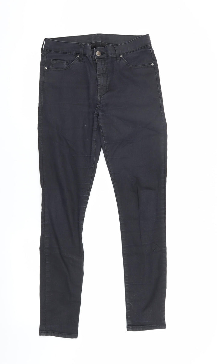 Topshop Women’s Black Skinny Jeans, Size W28