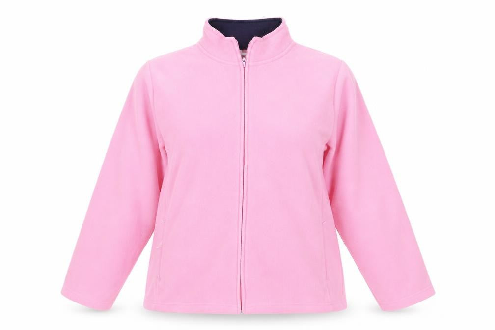 Front view of ISLE Pink Women's XL Basic Jacket