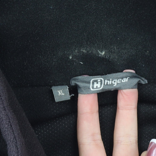 Hi Gear Men's XL Black Fleece Jacket - Autumn/Winter