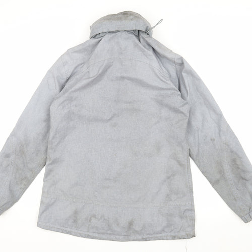 Peter Storm Women's Grey Hooded Jacket Size 12