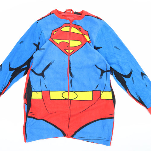 Cedar Wood State Superman Fleece Onesie XS