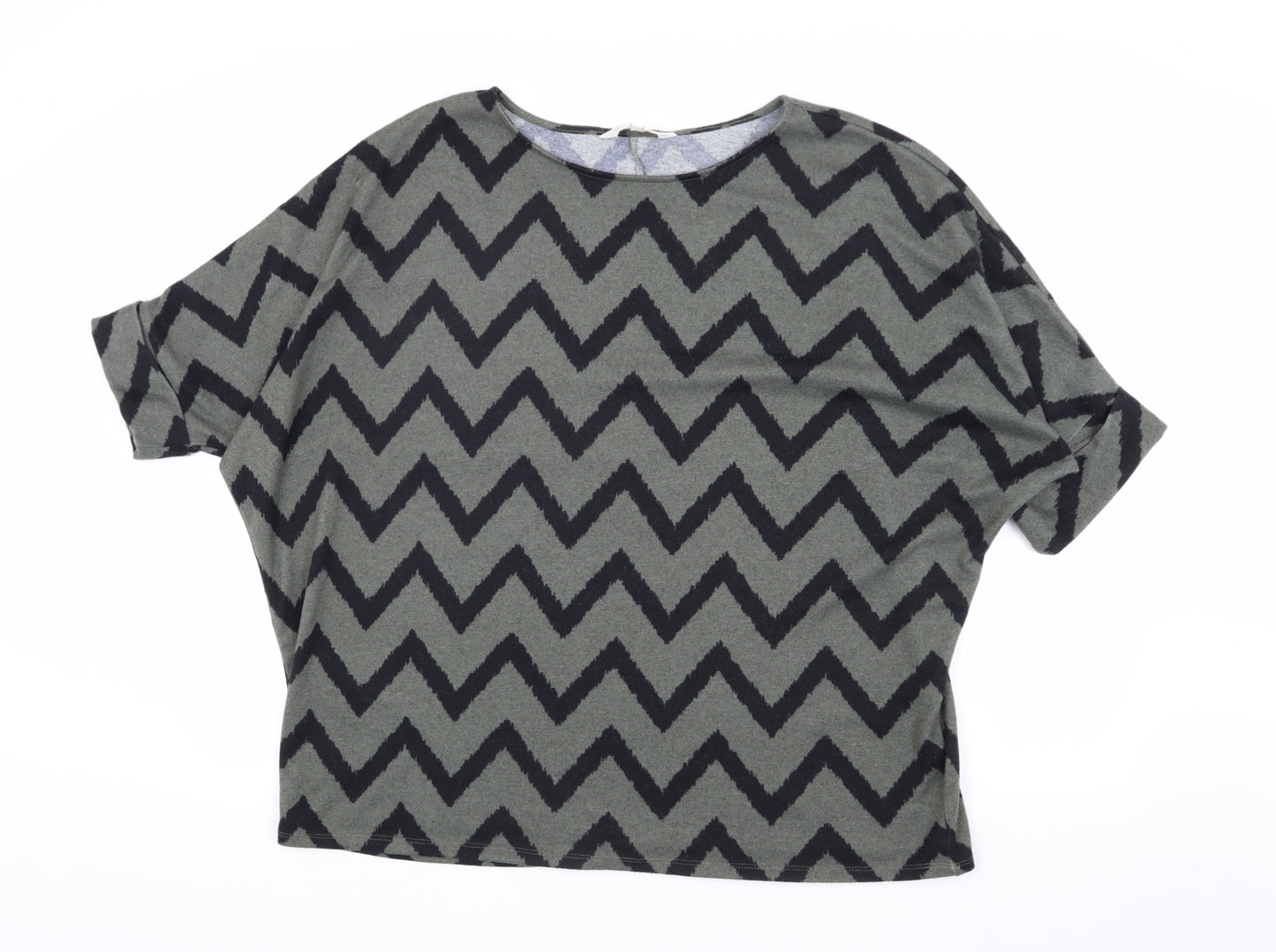 Apricot Women's Grey Geometric Pullover, Size 16