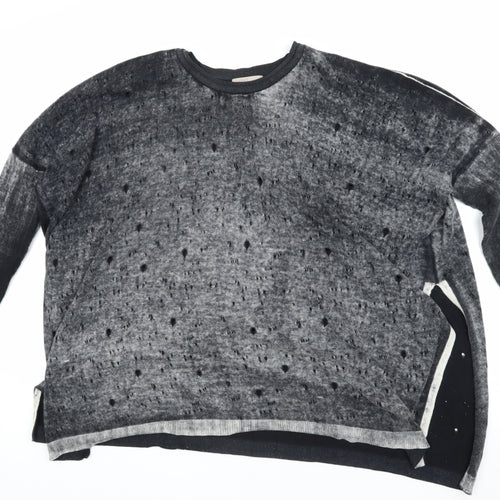 Label Lab Women's Black Knit Pullover Jumper, Size M