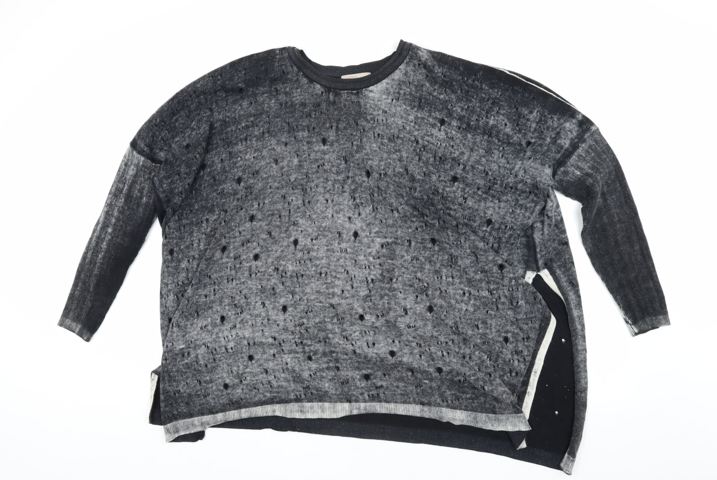 Label Lab Women's Black Knit Pullover Jumper, Size M