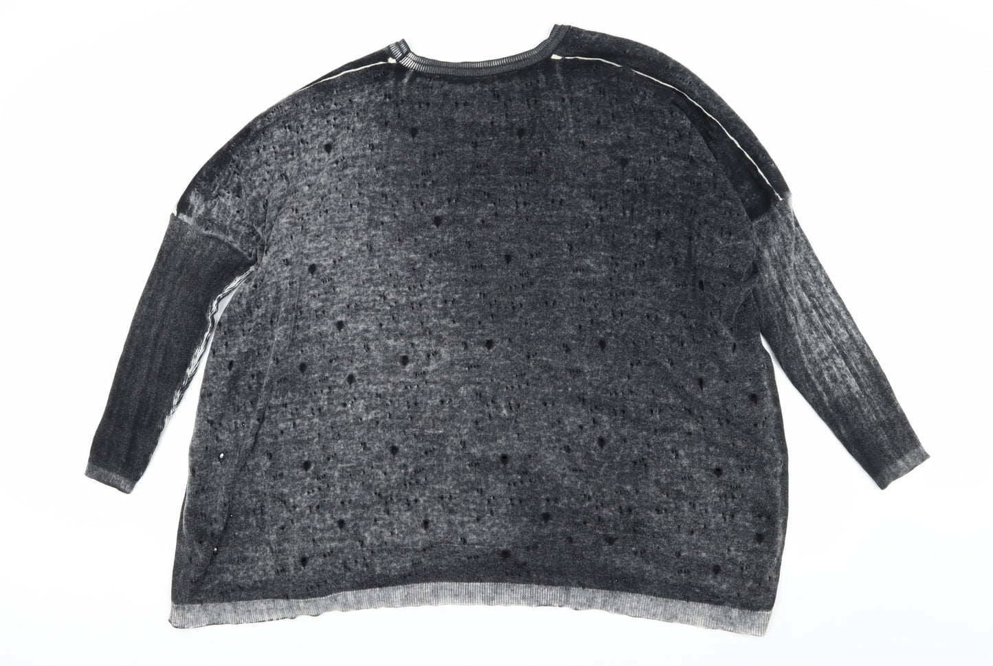 Label Lab Women's Black Knit Pullover Jumper, Size M