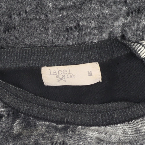 Label Lab Women's Black Knit Pullover Jumper, Size M