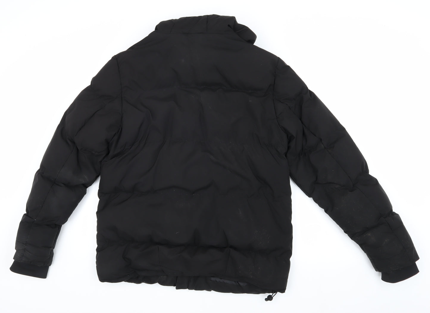 VOI London Black Puffer Jacket Men’s S Casual Winter