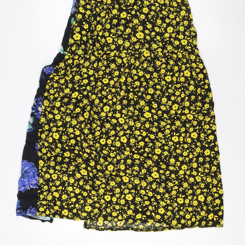 ASOS Women's Floral Midi Skirt, Size 8, Multicoloured
