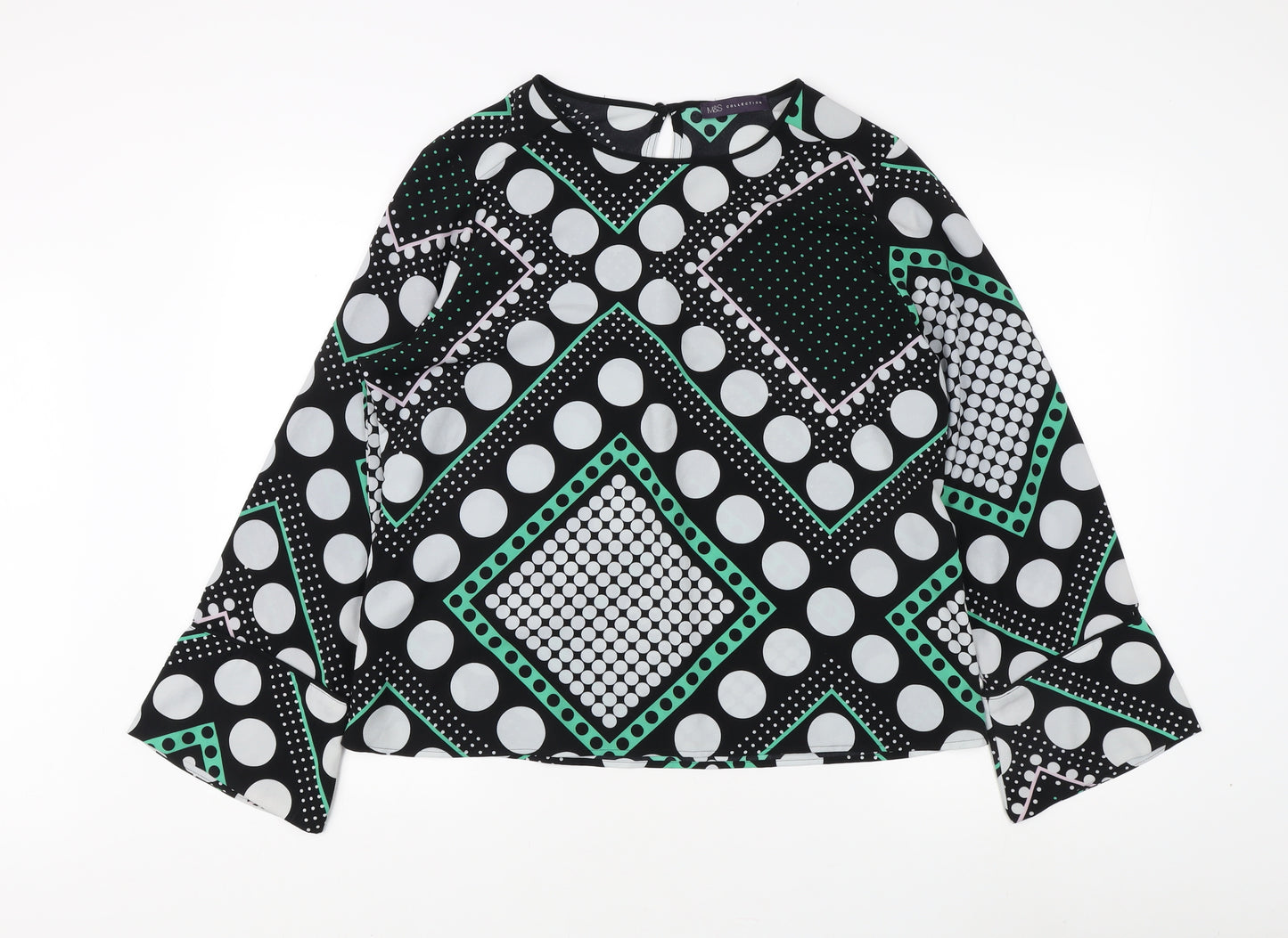 Marks and Spencer Women's Geometric Blouse