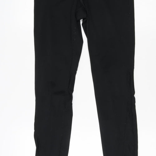 Nike Women's Black Gym Leggings M Elastic Waist