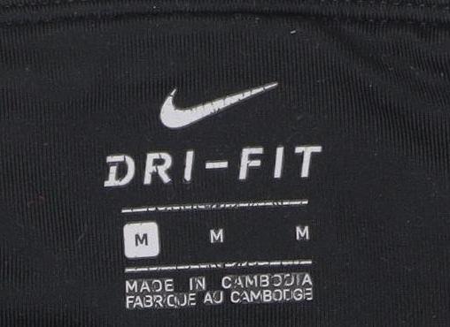 Nike Women's Black Gym Leggings M Elastic Waist