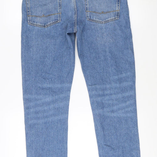 ASOS DESIGN Women’s Blue Straight Jeans, Size 30