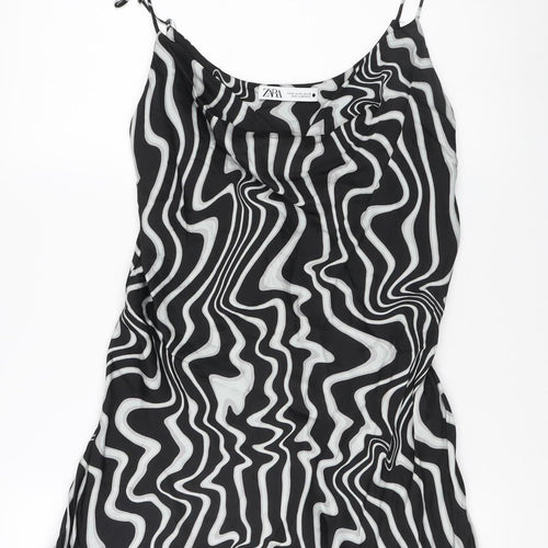 Zara Women's Black/White XL Camisole Tank