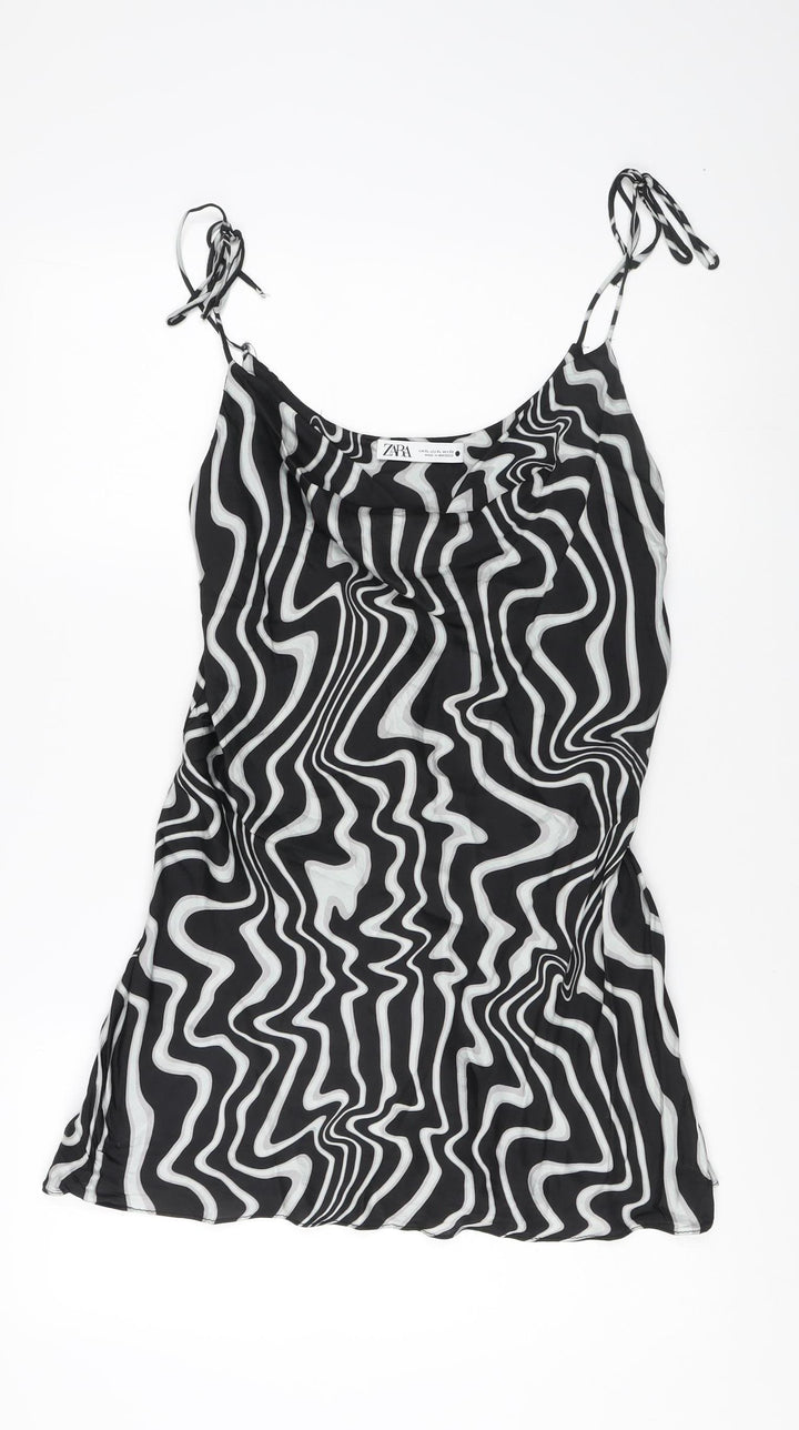 Zara Women's Black/White XL Camisole Tank