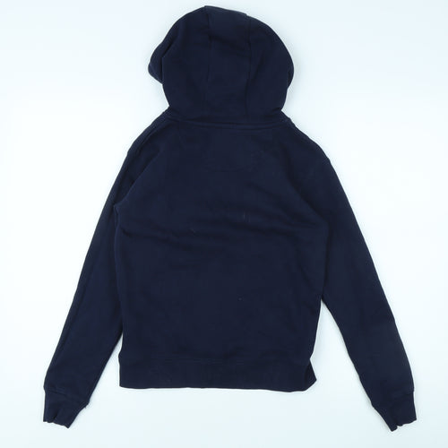 Jack Wills Girls Blue Pullover Hoodie 10-11 Years