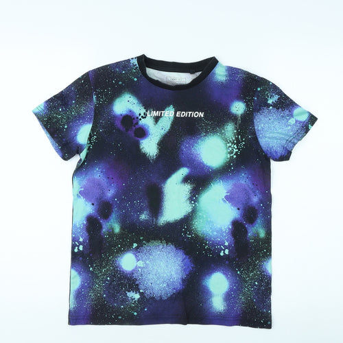 Next Boys Black Graphic Print Limited Edition T-Shirt 11 Years