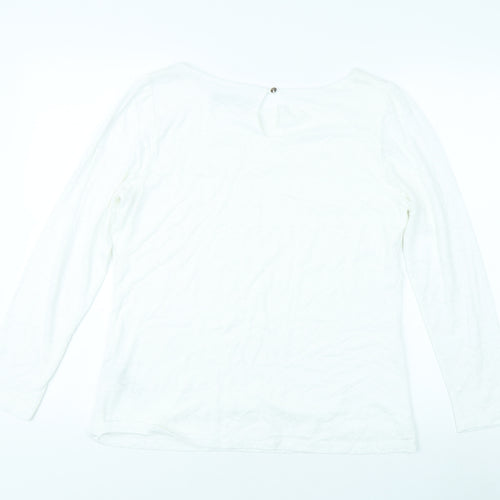 Marks and Spencer Women's White Blouse Size 14